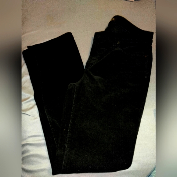 Talbots Pants & Jumpsuits Talbots Black Corduroy Pants Womens Size